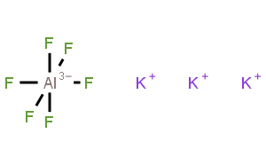 氟鋁酸鉀分子量檢測和性能影響